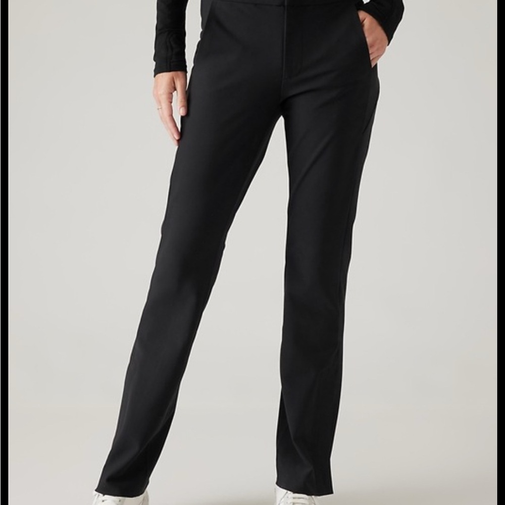 Athleta Stellar Flare Trouser - Classic Black Women's Pants